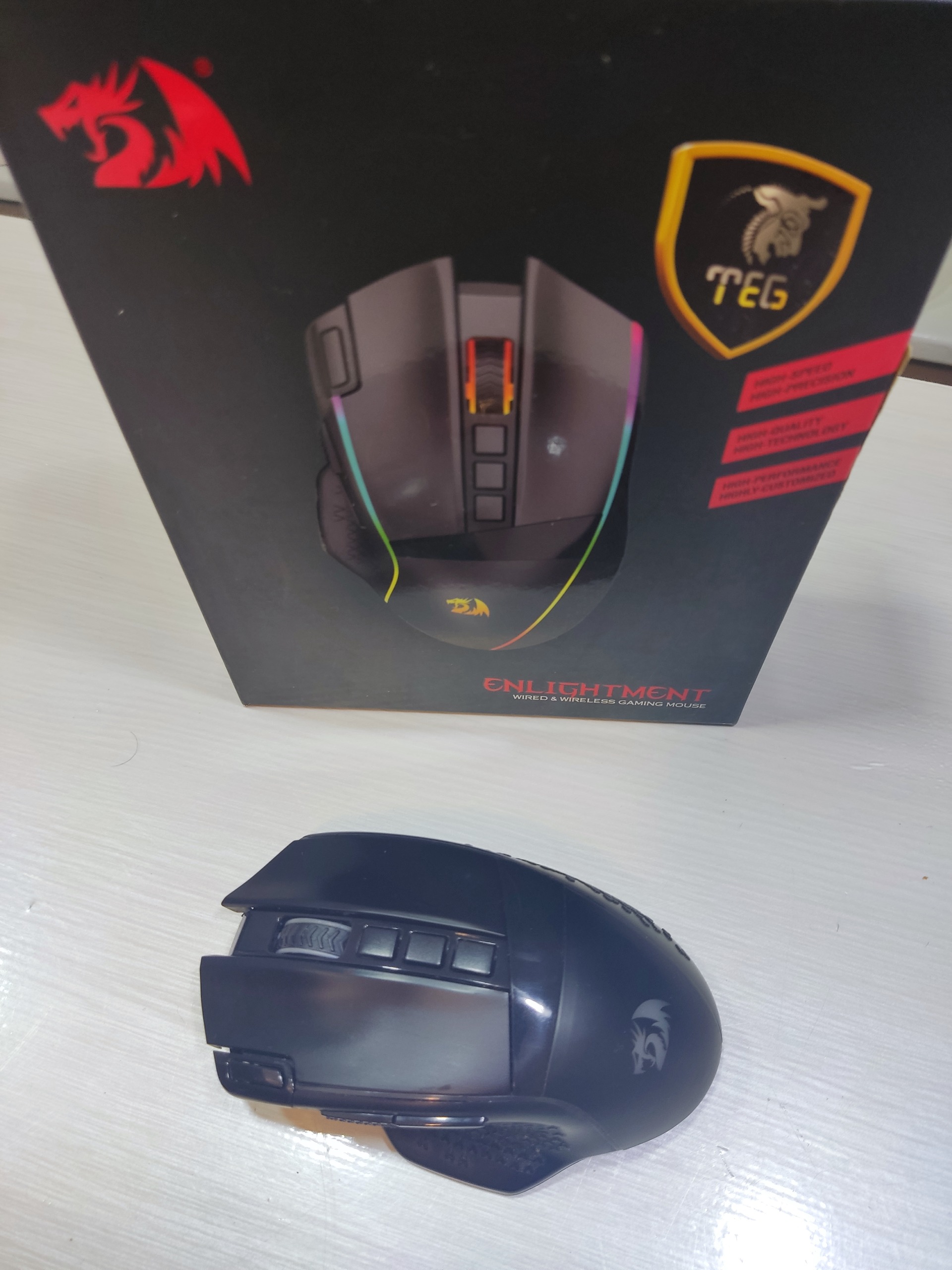 Red dragon ENLIGHTENMENT M991 RGB Gaming موس