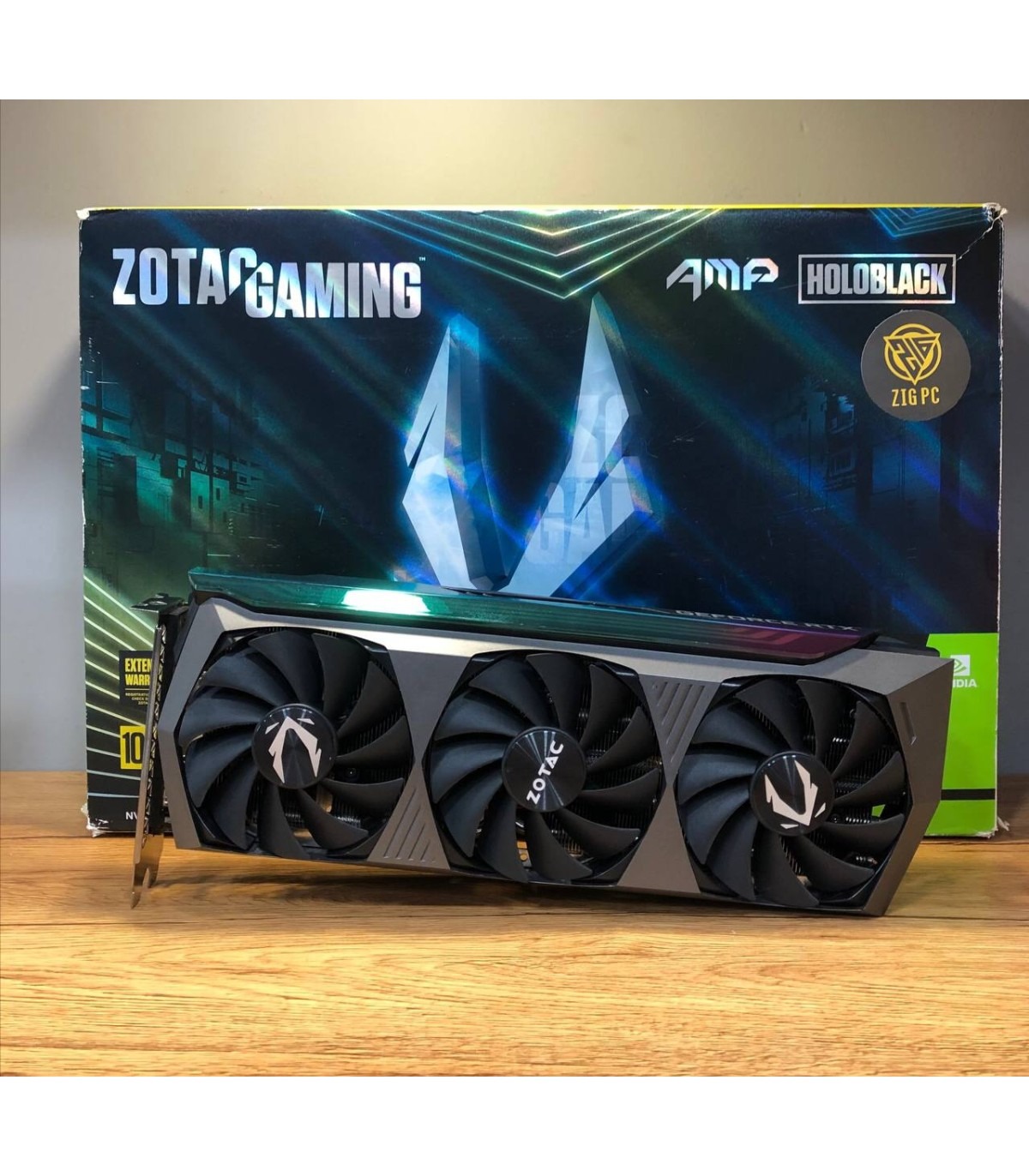  zotac RTX 3080 Zotac AMP holoblack OC 10gb