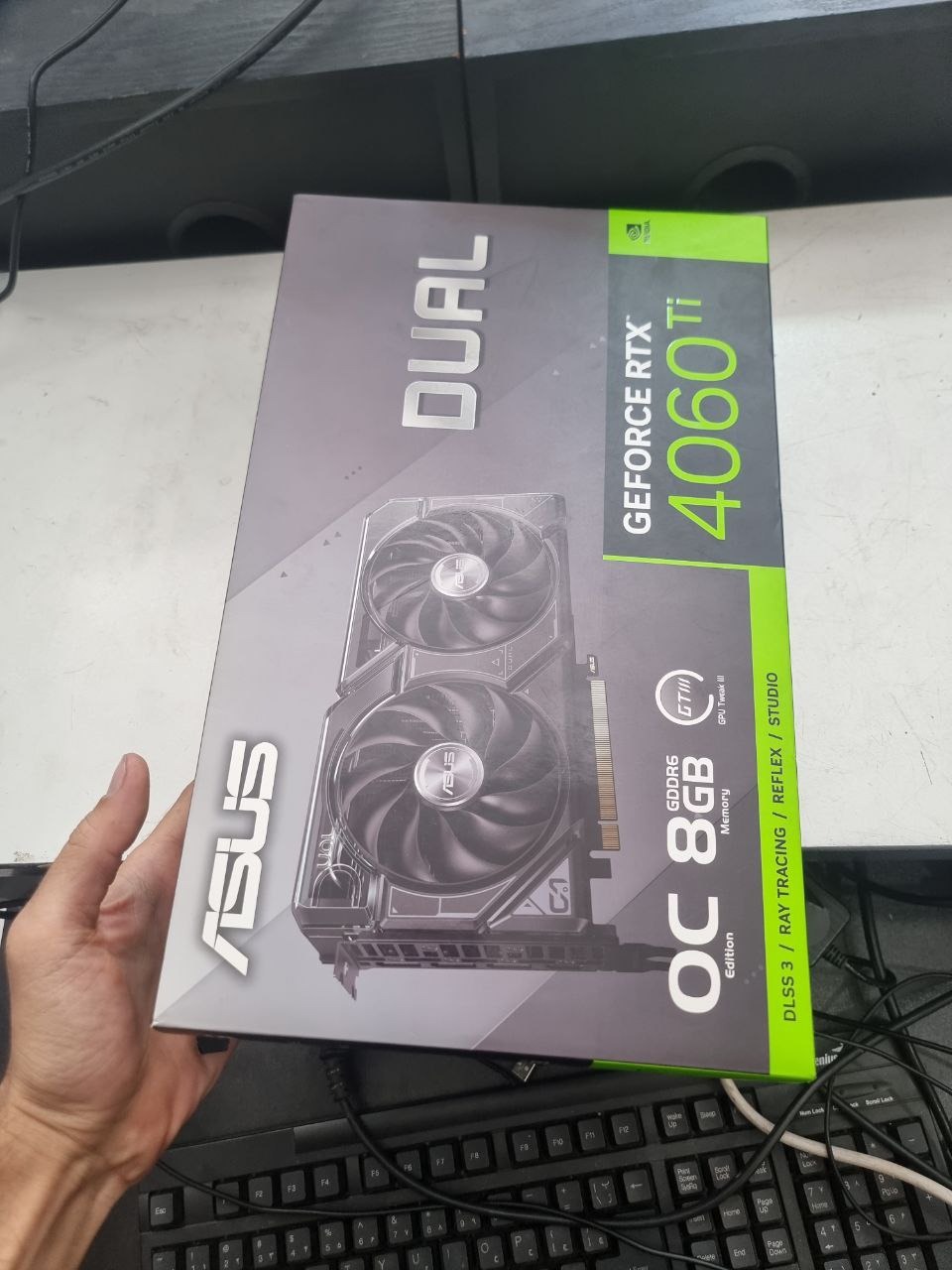 گرافیک  مدل 8GB 4060Ti ASUS   OC DUAL