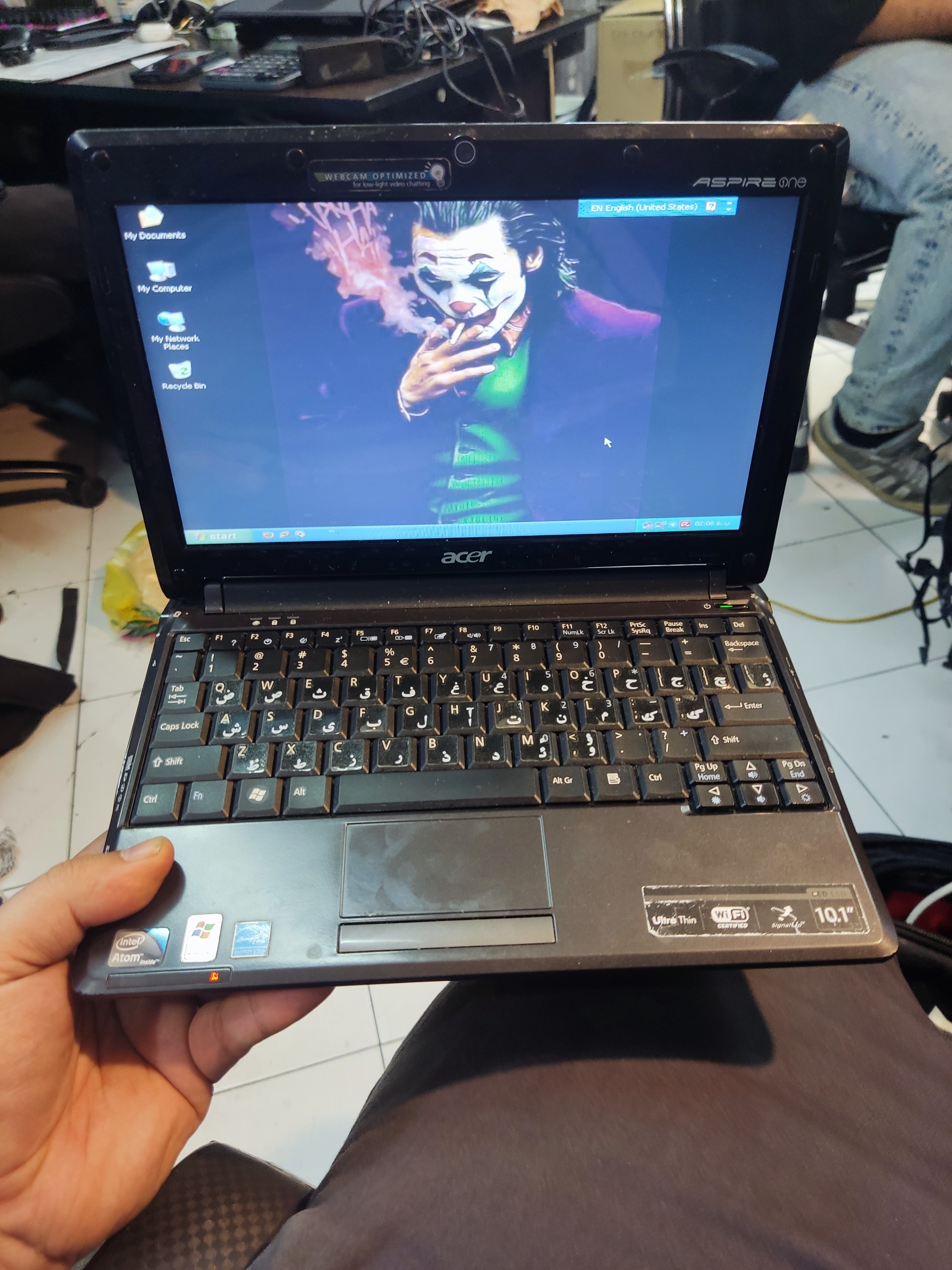 لپ تاپ ACER مینی aspire one
