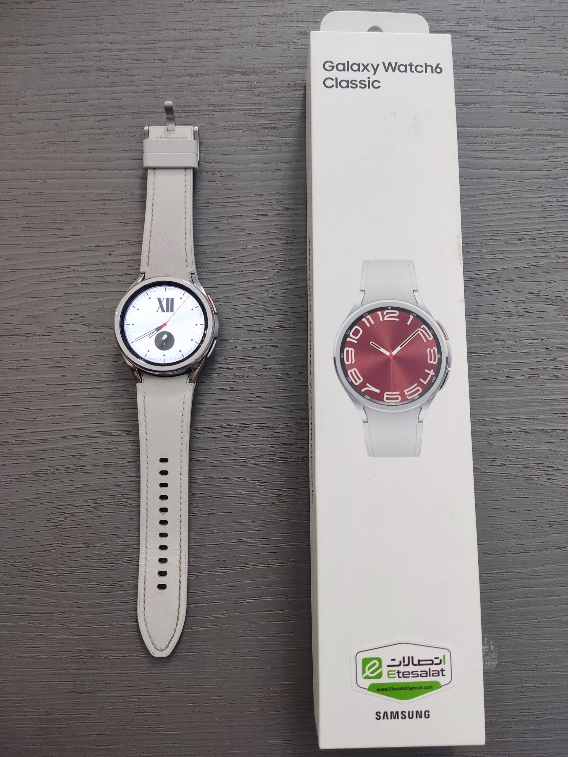 ساعت هوشمند سامسونگ Galaxy Watch6 Classic 43mm