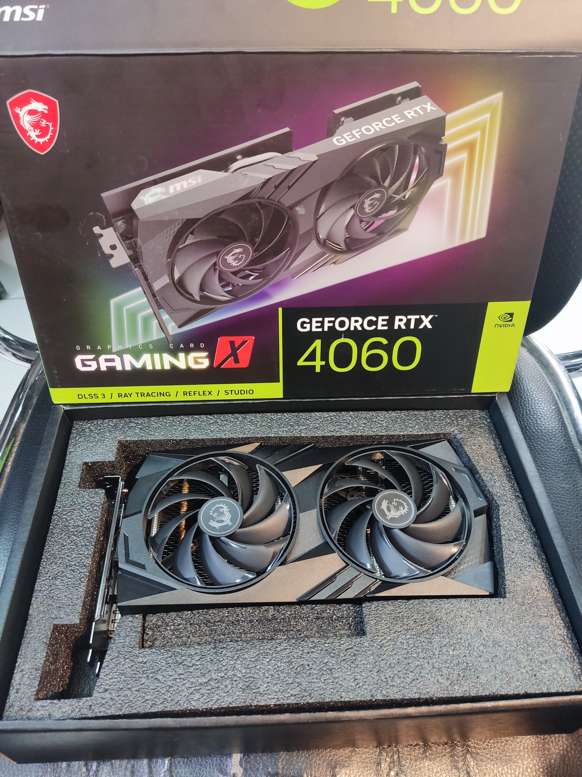 گرافیک  مدل 8GB 4060 MSI GAMING X  گارانتی 2 سال