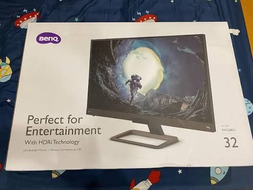 مانیتور گیمینگ بنکیو 4k BenQ EW3280U سایز  32 اینچ