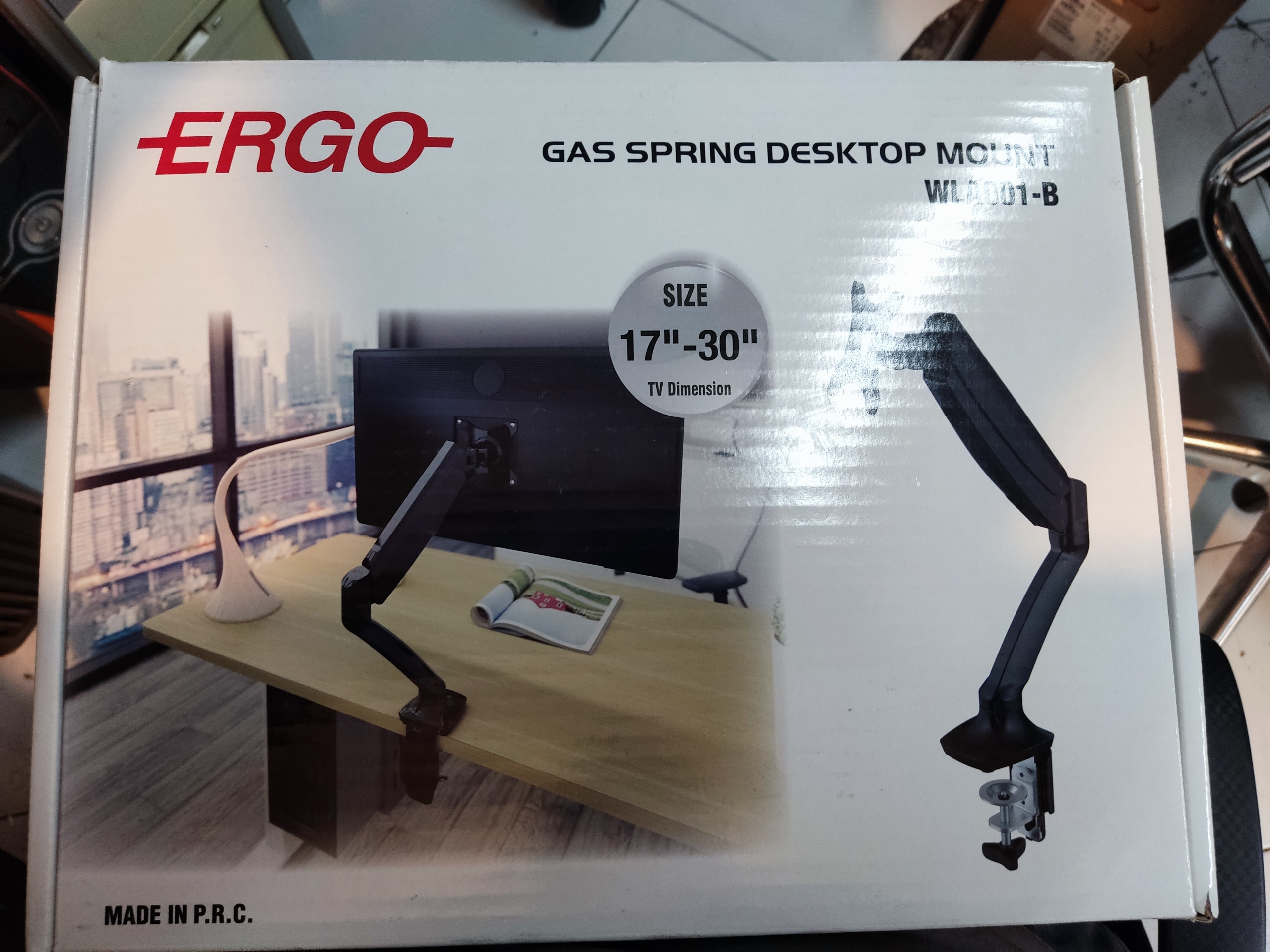 پایه نگهدارنده مانیتور ارگو مدل WLA001 مشکی براق