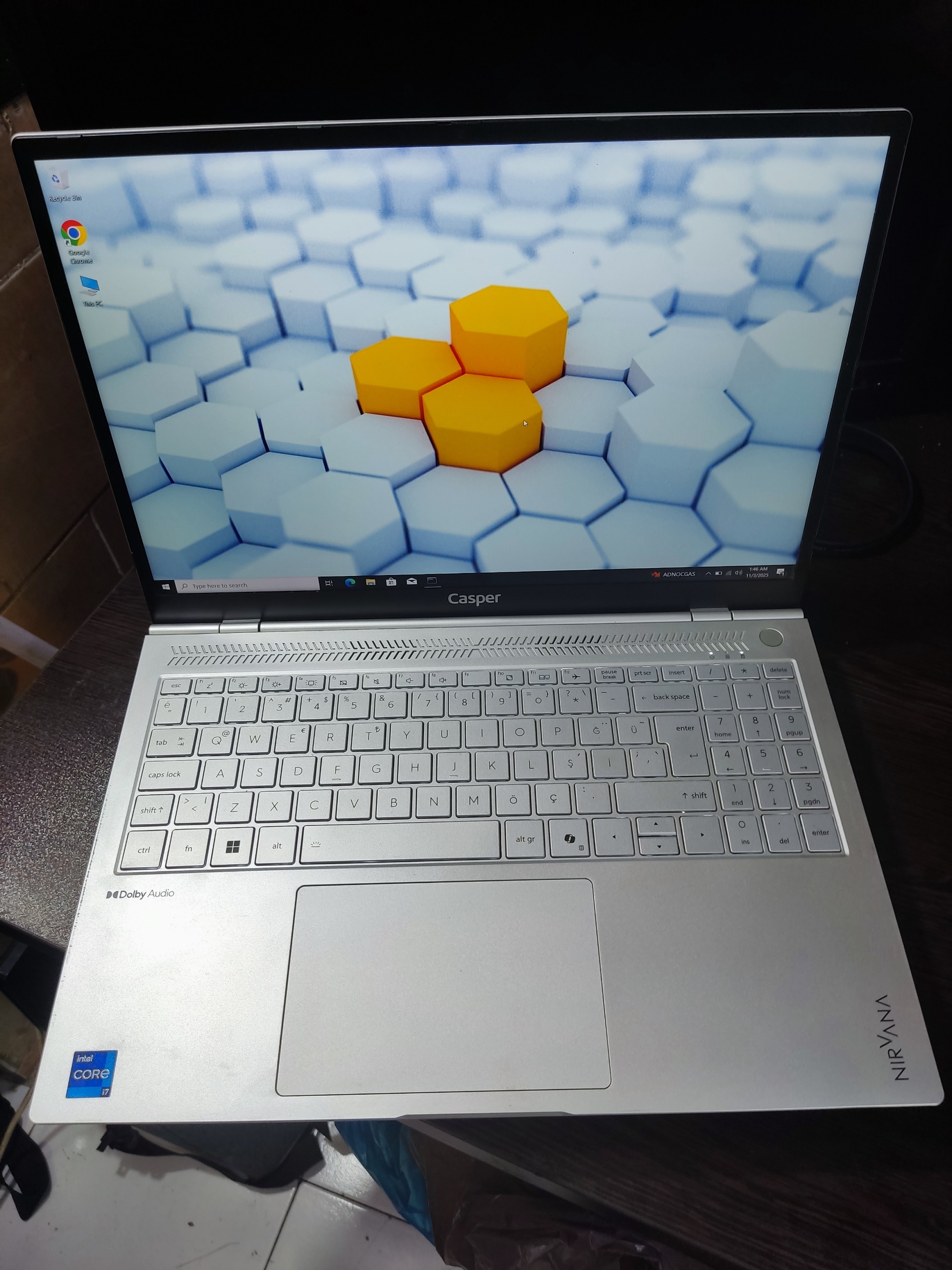 لپ تاپ i7 13620H CASPER NIRVANA