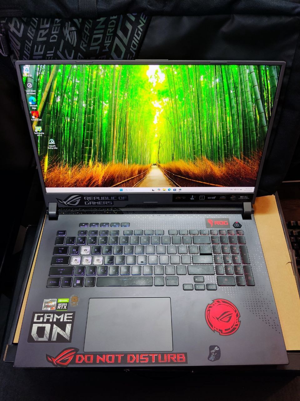 Asus rog g713rw لپ تاپ فول گیمینگ 3070ti