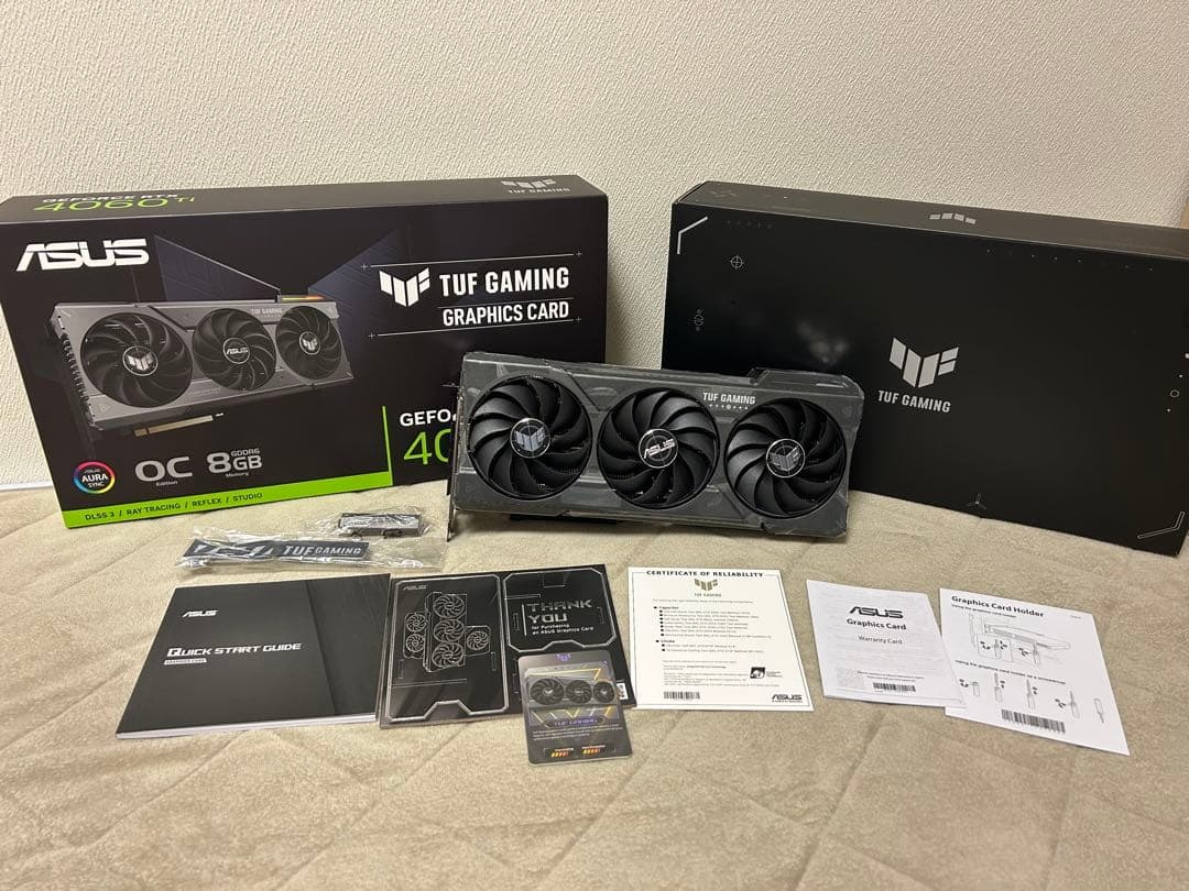 گرافیک 8GB TUF GAMING 4060Ti ASUS