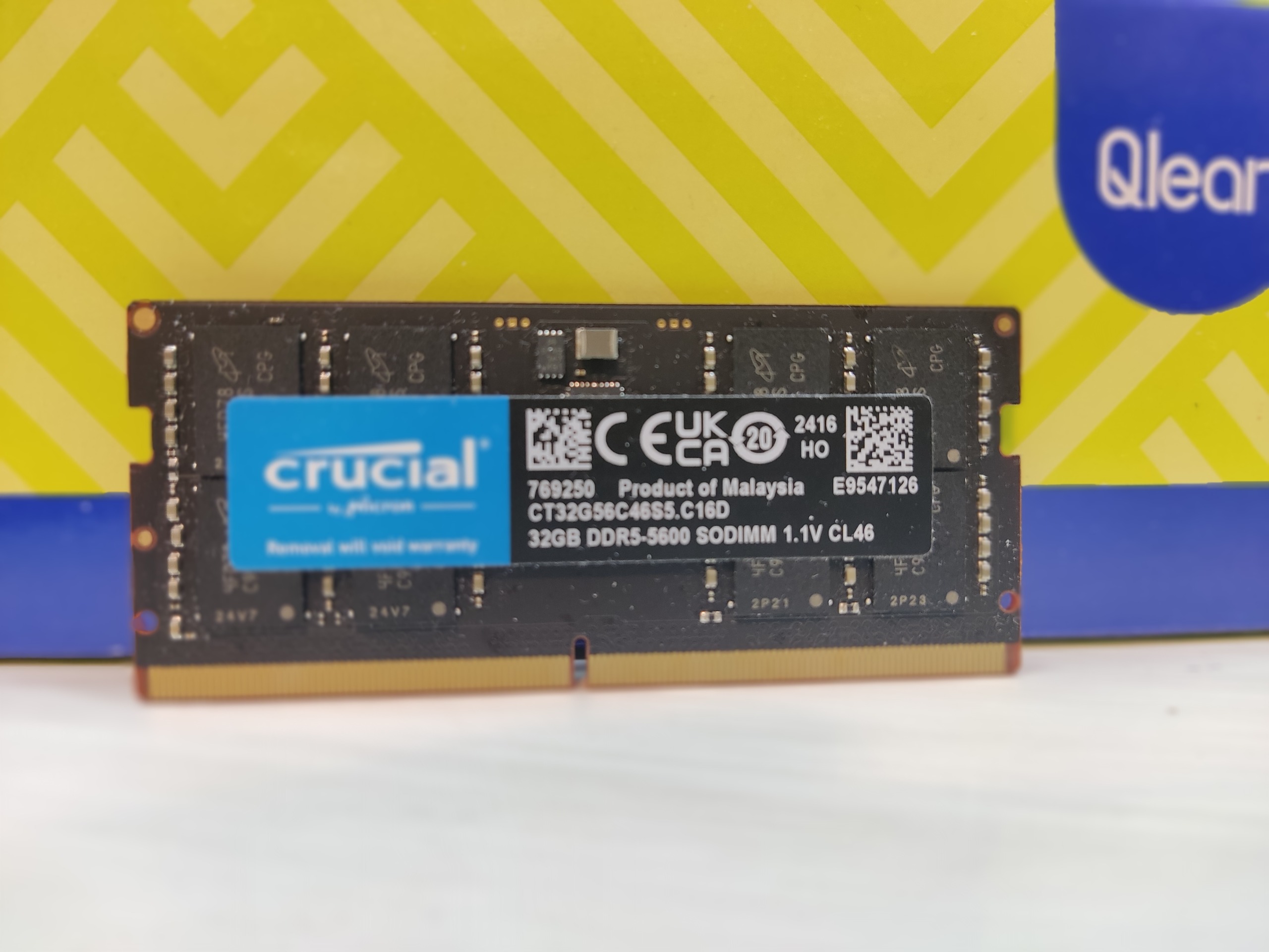 رم لپ تاپ کروشیال 5600 DDR5 CL46 32Gb