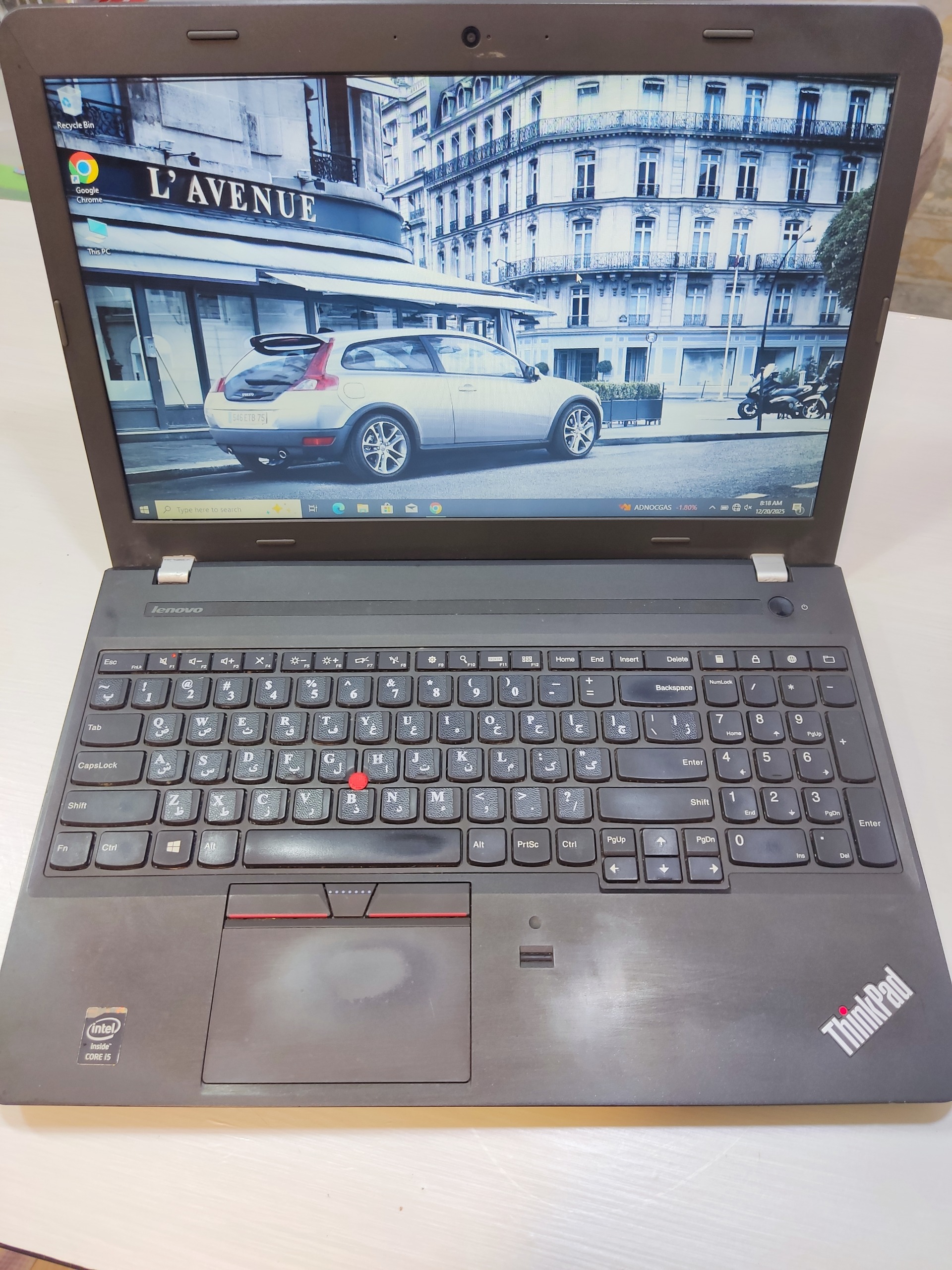 لپ تاپ E500 LENOVO مهندسی