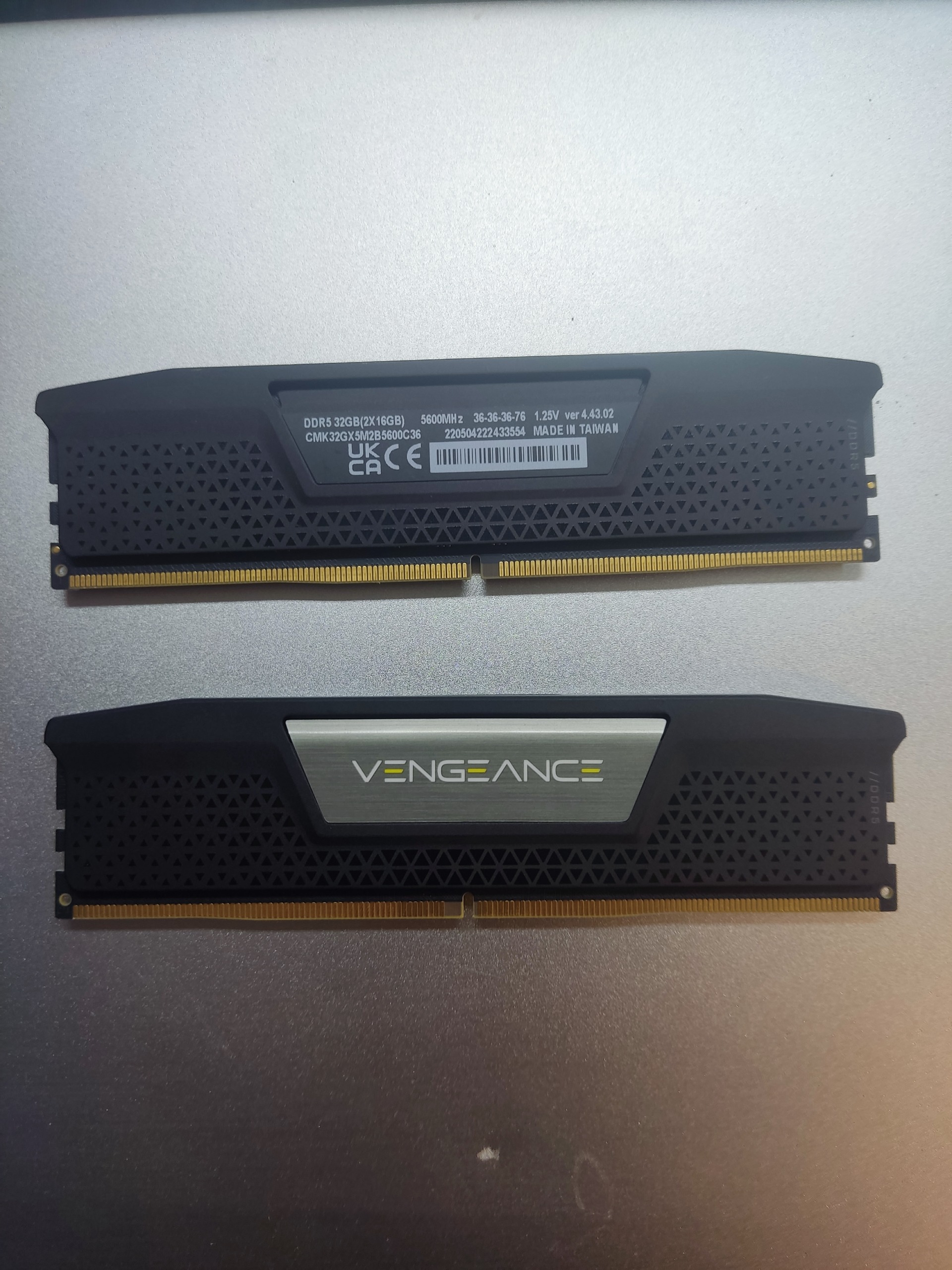 رم کورسیر Vengeance 5600 DDR5 CL36 16GB