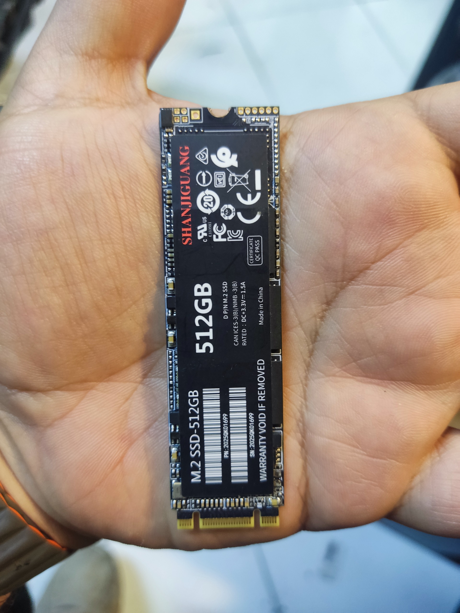 M2 2280 SSD 512GB دوشیار هارد
