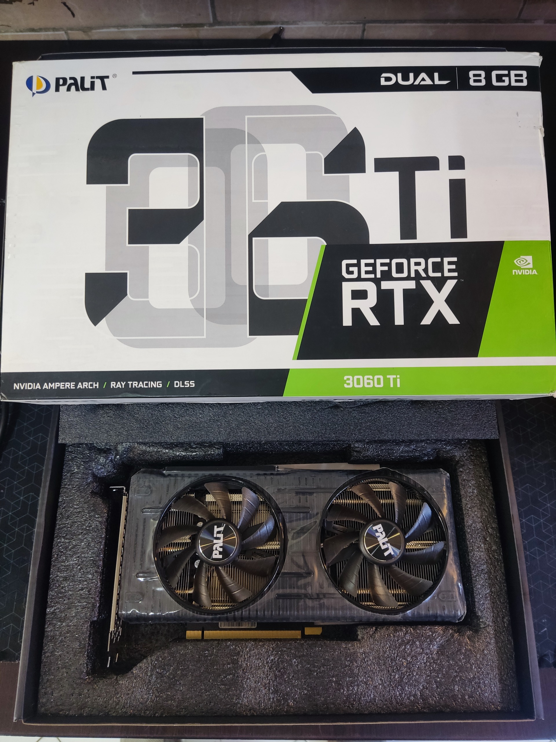 3060ti palit gaming 8GB dual oc