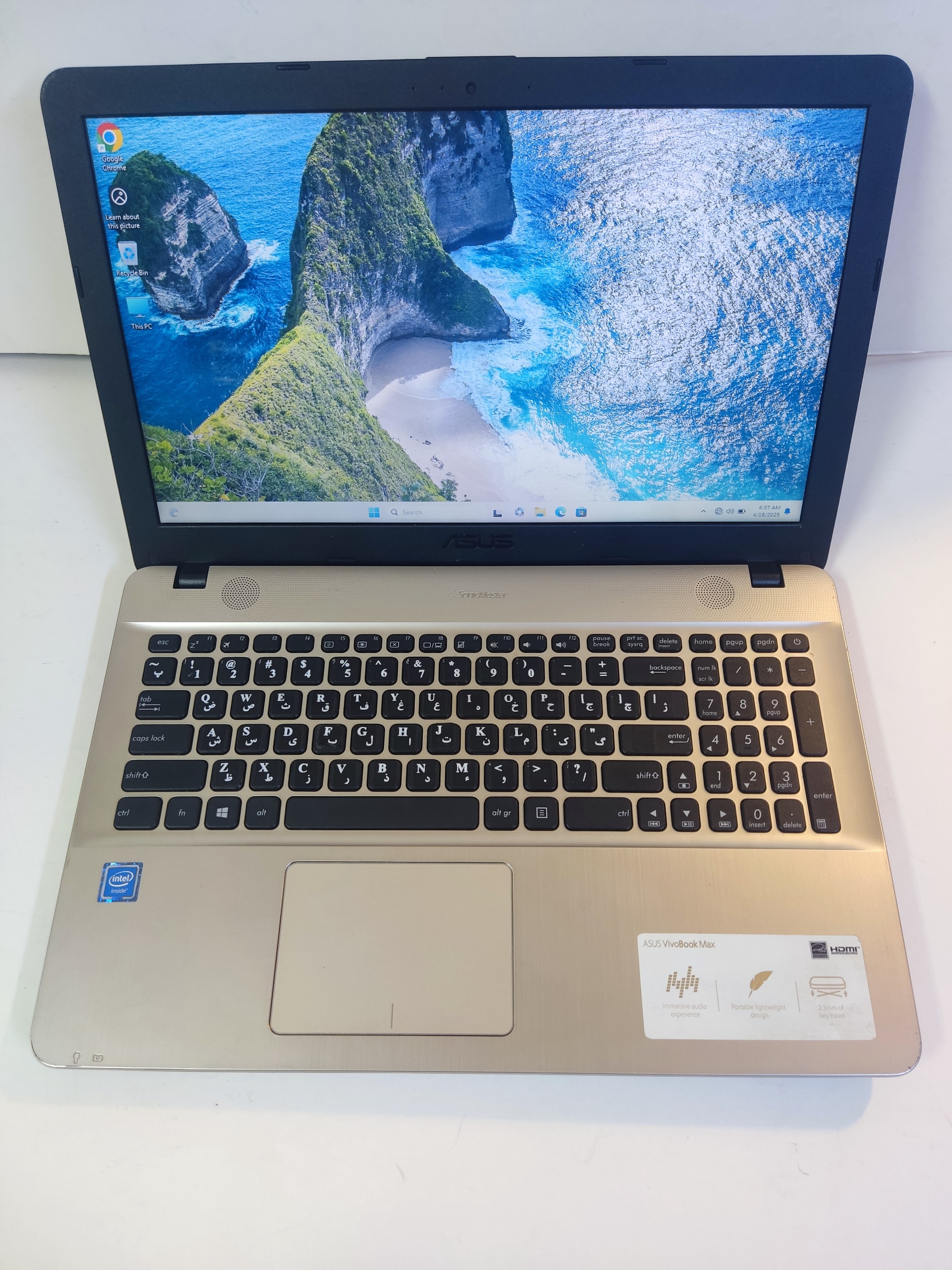 لپ تاپ ASUS مدل VIVOBOOK X541NA