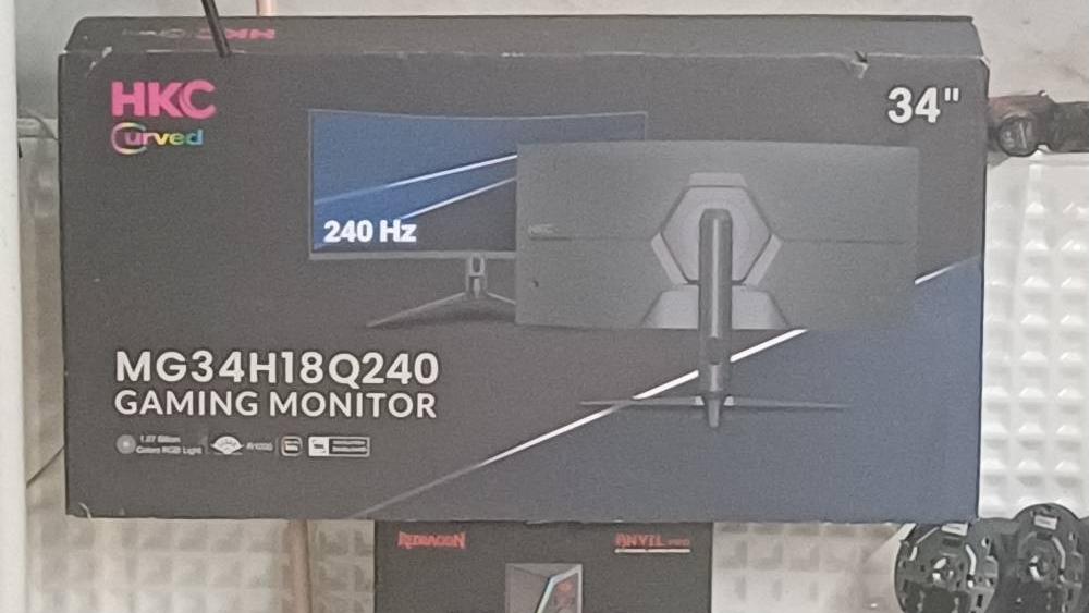 مانیتور گیمینگ HKC MG34H18Q240 34 WQHD VA 240Hz