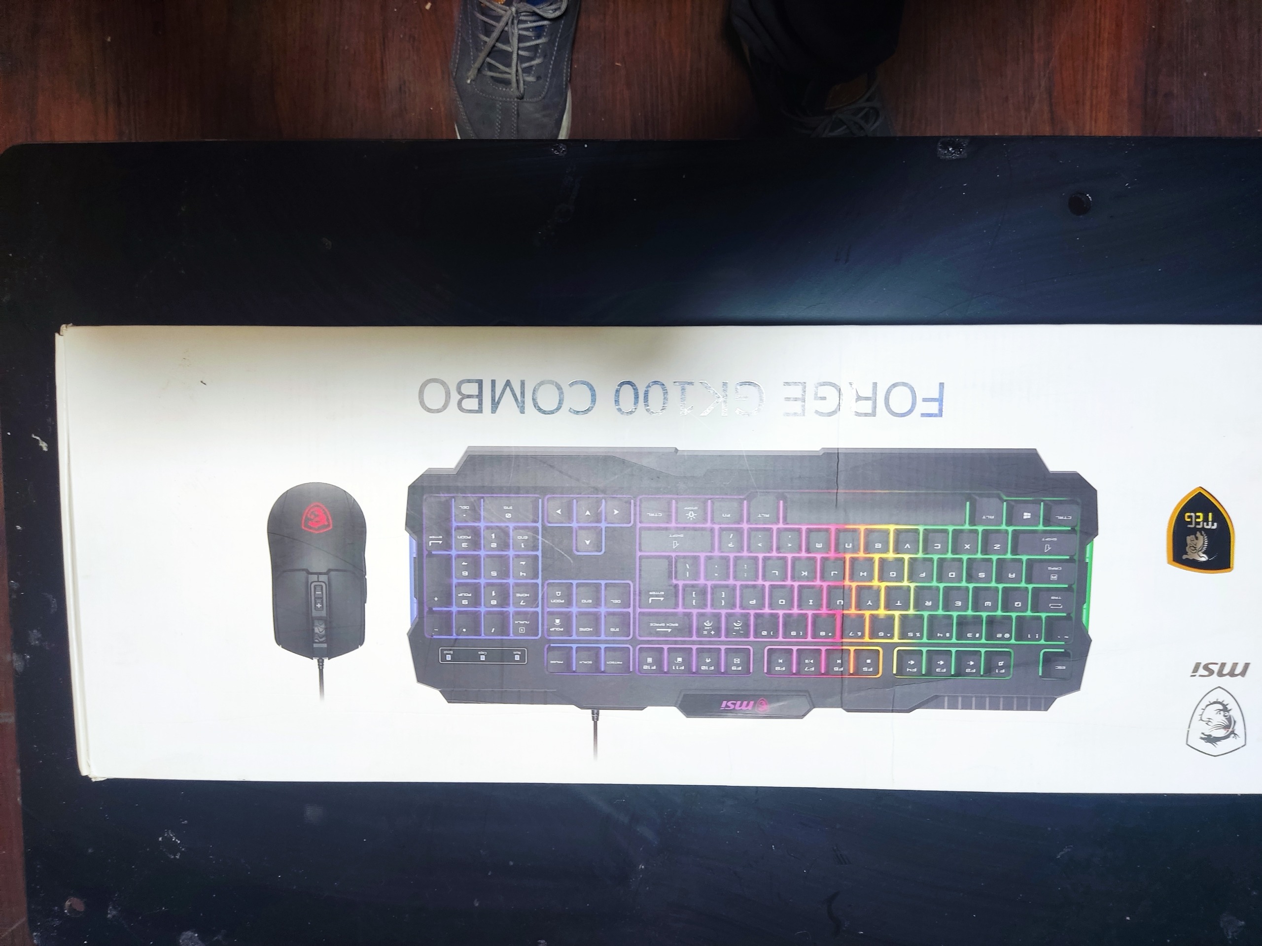 کیبورد ماوس MSI FORGE GK100 COMBO