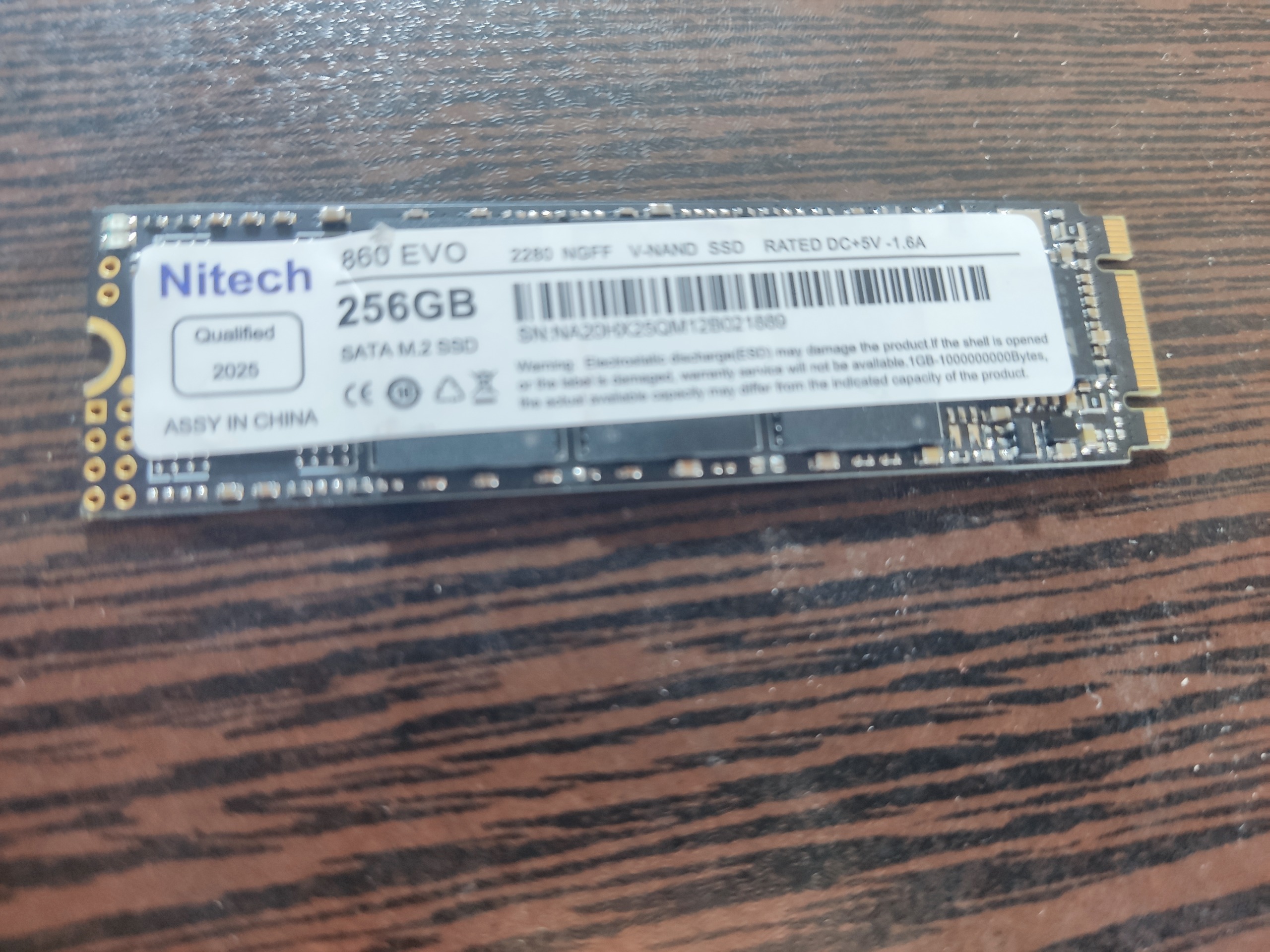 Ssd 256GB netech 860 evo دو شیار nvme