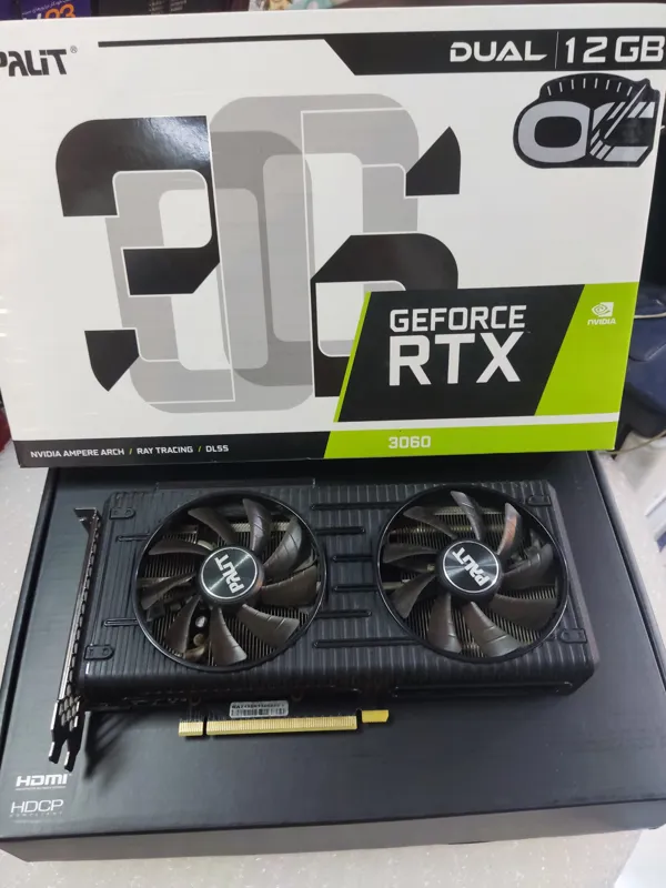 گرافیک palit 3060 12GB ddr6 Rtx oc