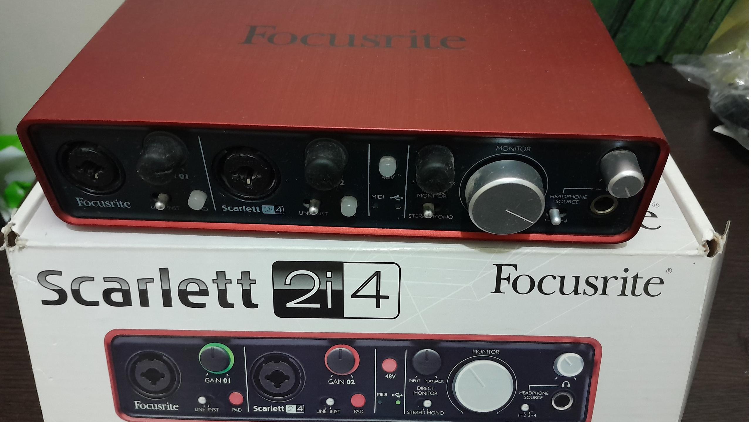 کارت صدا Focusrite Scarlett 2i4