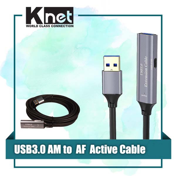 کابل افزایش طول USB کی نت اکتیو طول 10 متر
