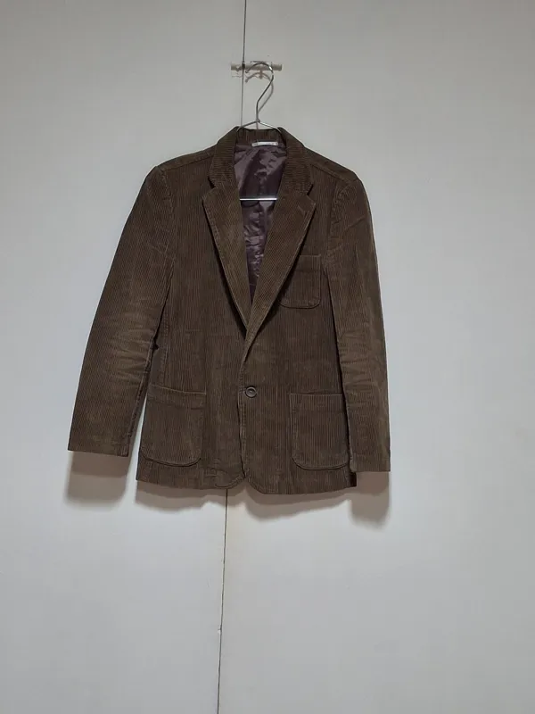کت تک پسرانه مخمل کبریتی