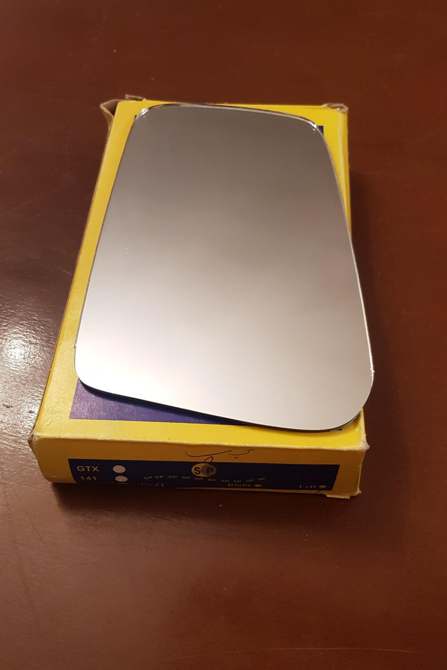 شیشه آینه پراید چپ