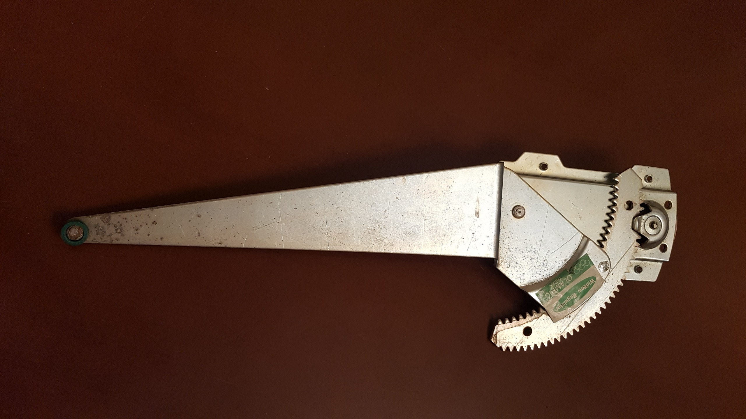 دستگاه شیشه بالابر نیسان سایپا چپ شیشه دوتیکه قدیم