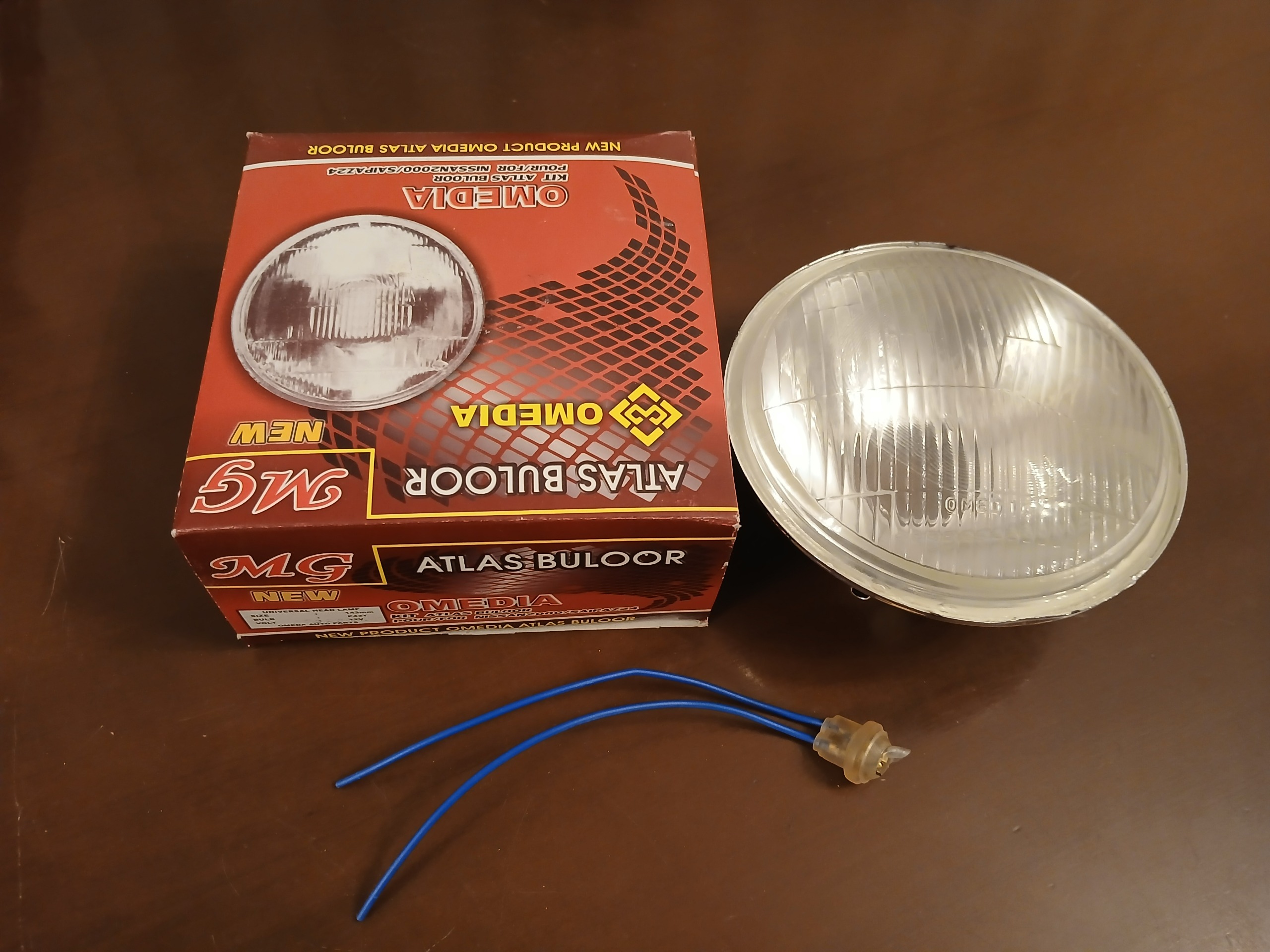 چراغ جلو نیسان لامپ خور شرکتی