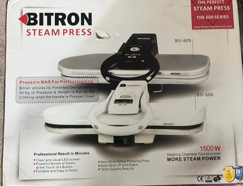 فروش اتو پرس Bitron مدل Bsi 615  اتو دستی آکبند