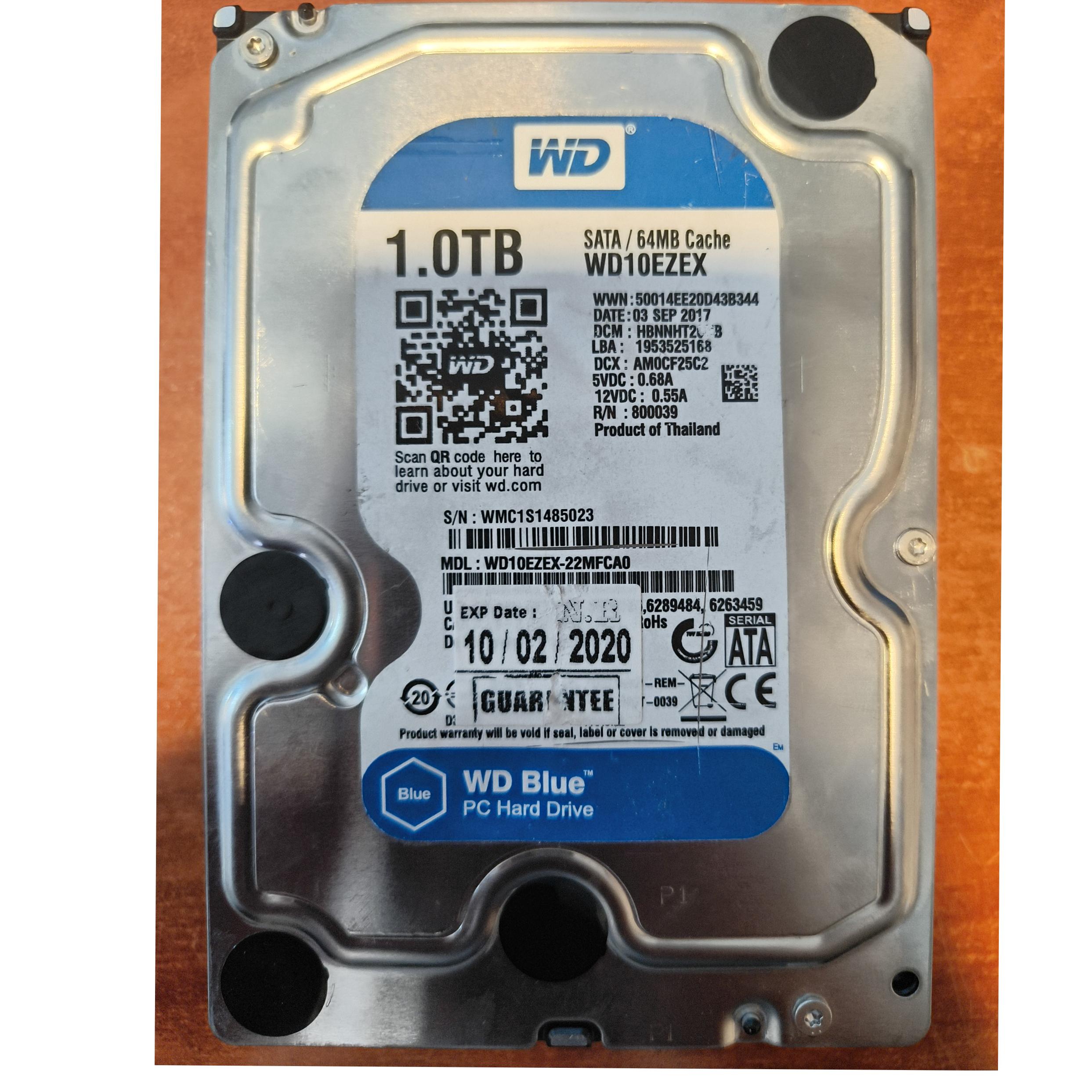 هارد 1TB Western آبی