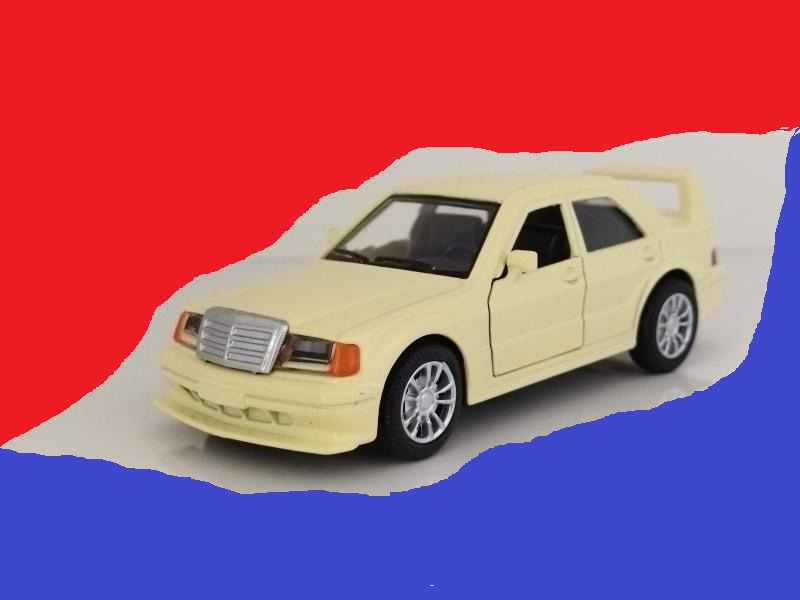 ماشین فلزی مرسدس بنز مافیایی W124 اتاق تانک b