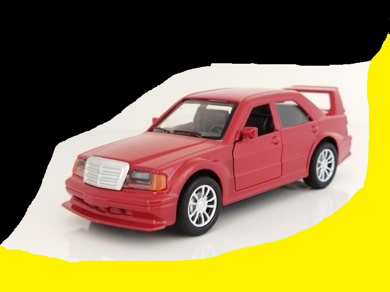 ماشین فلزی مرسدس بنز مافیایی W124 اتاق تانک