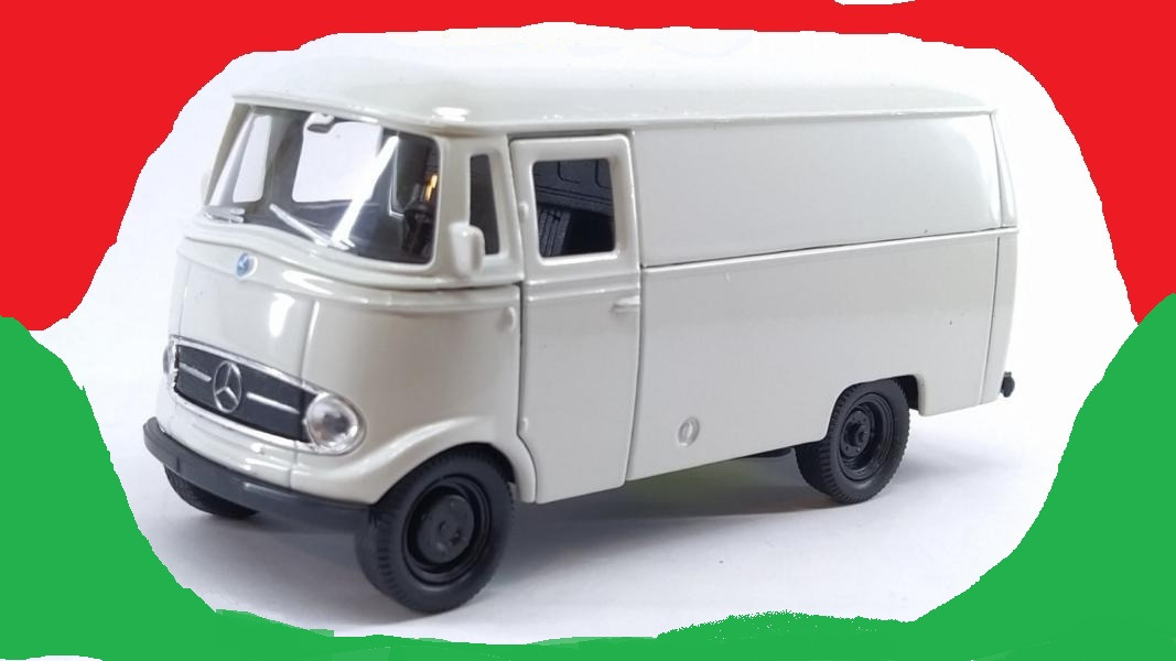 ماشین فلزی مینی بوس مرسدس بنز L319 مدل 1955 ویلی