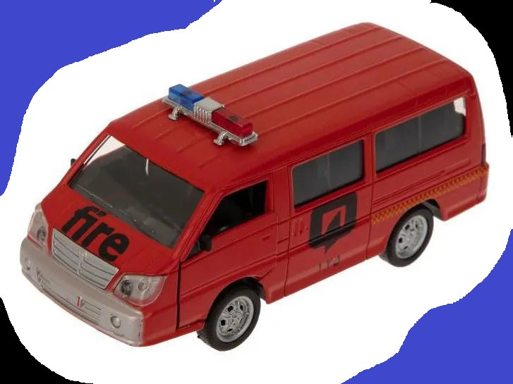 ماکت فلزی ون آتش نشانی _ عقب کش