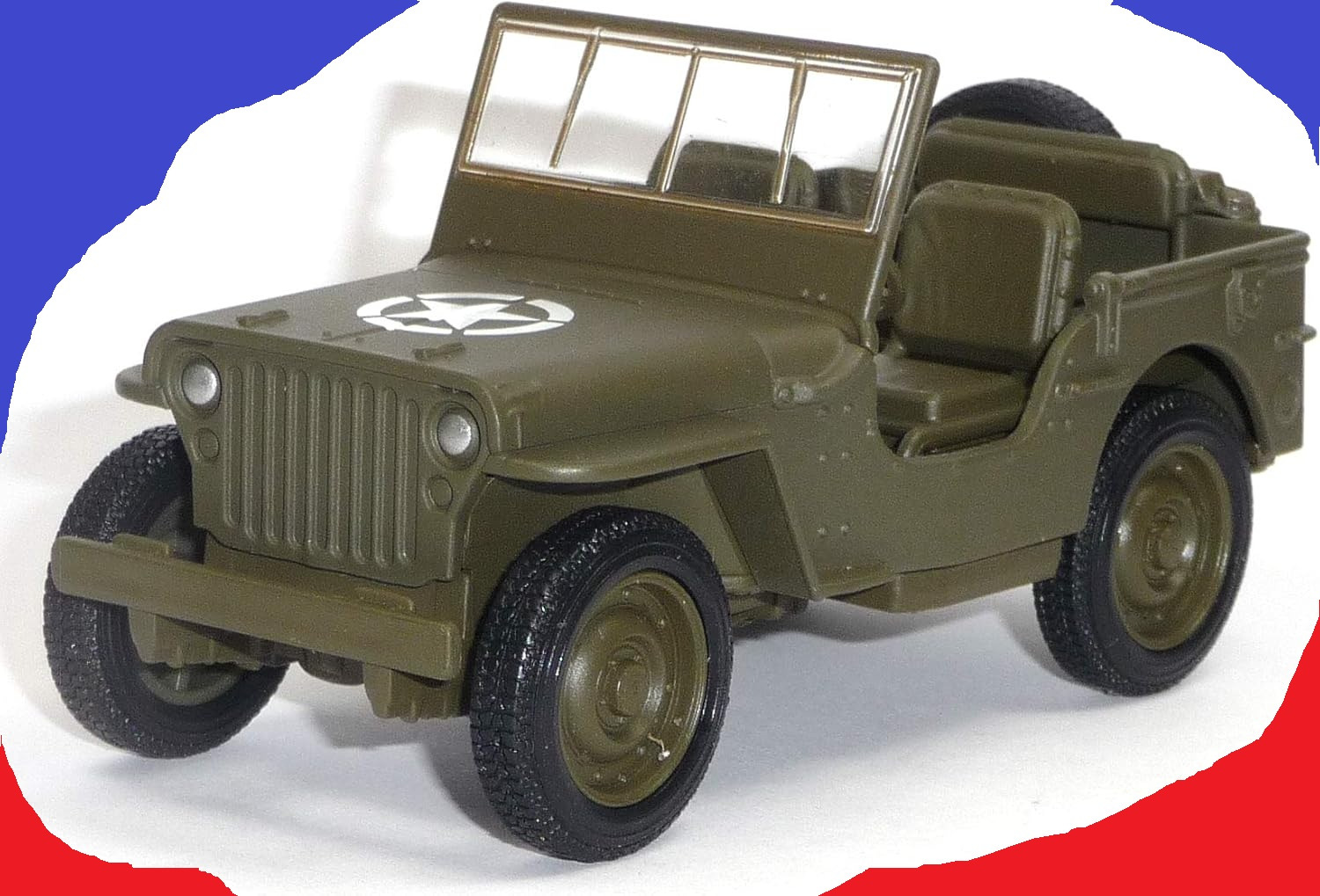 ماکت فلزی ماشین جیپ ویلیز 1941 ارتشی _ویلی