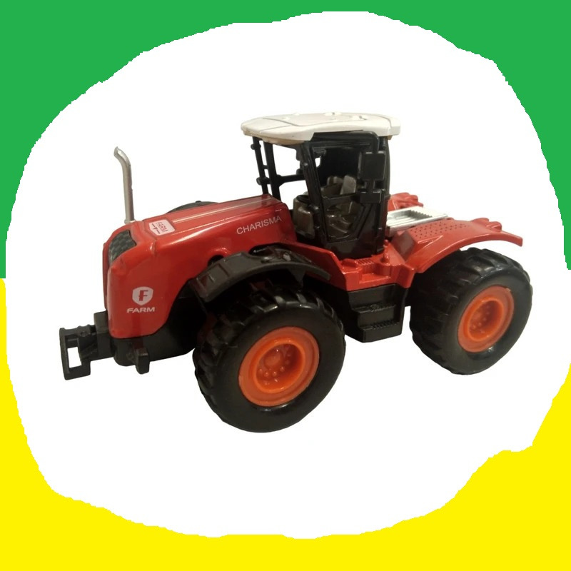 ماکت فلزی ادوات کشاورزی تراکتور _سبز