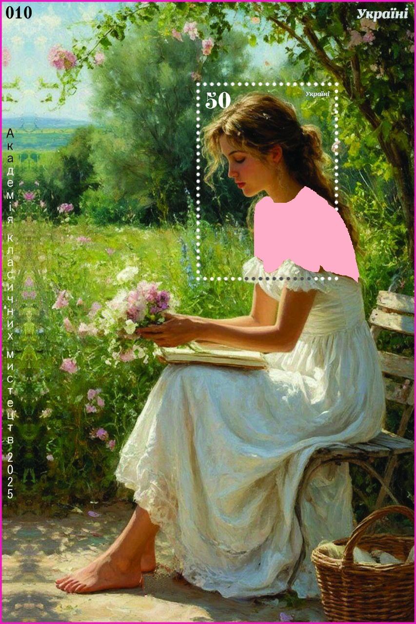 شیت بزرگ نقاشی دختر و طبیعت 10 _توضیحات مطالعه شود