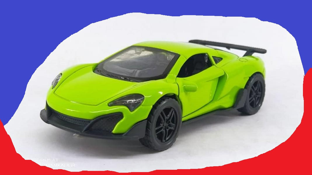 ماکت فلزی مک لارن _ سه دربازشو _چراغدار و موزیکال