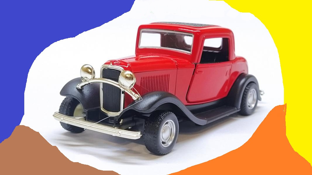 ماشین فلزی فورد ویندو 1932 کوپه