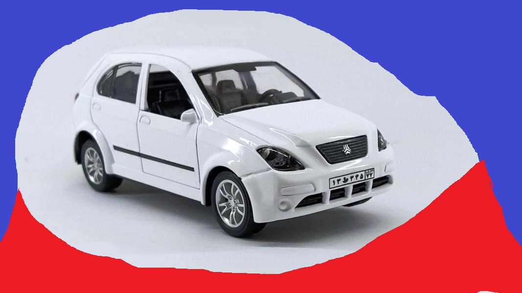 ماشین فلزی تیبا 2 هاچ بک چراغدار و موزیکال