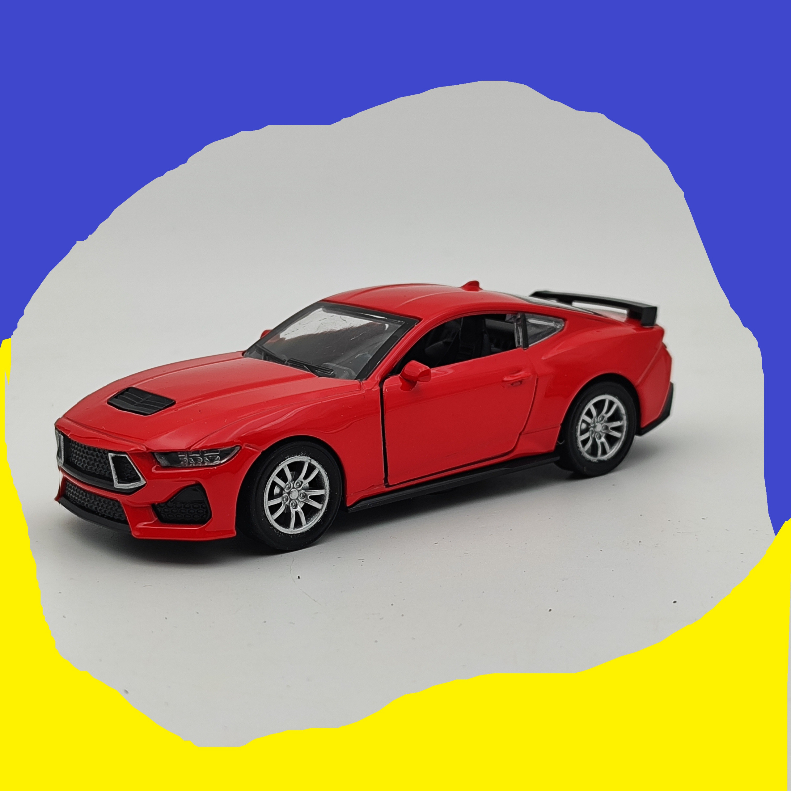 ماشین فلزی فورد موستانگ GT چراغدار و موزیکال