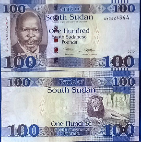 یک برگ اسکناس 100 پوند سودان _توضیحات مطالعه شود