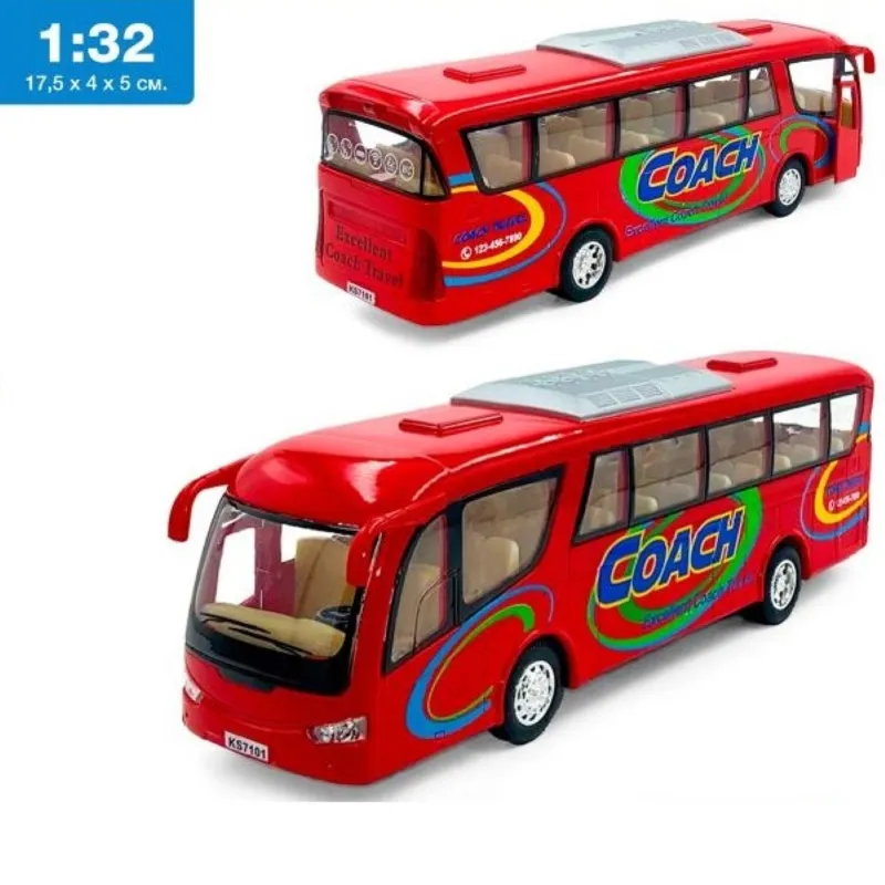 ماکت فلزی اتوبوس مسافربری لوکس توریستی کینزفان