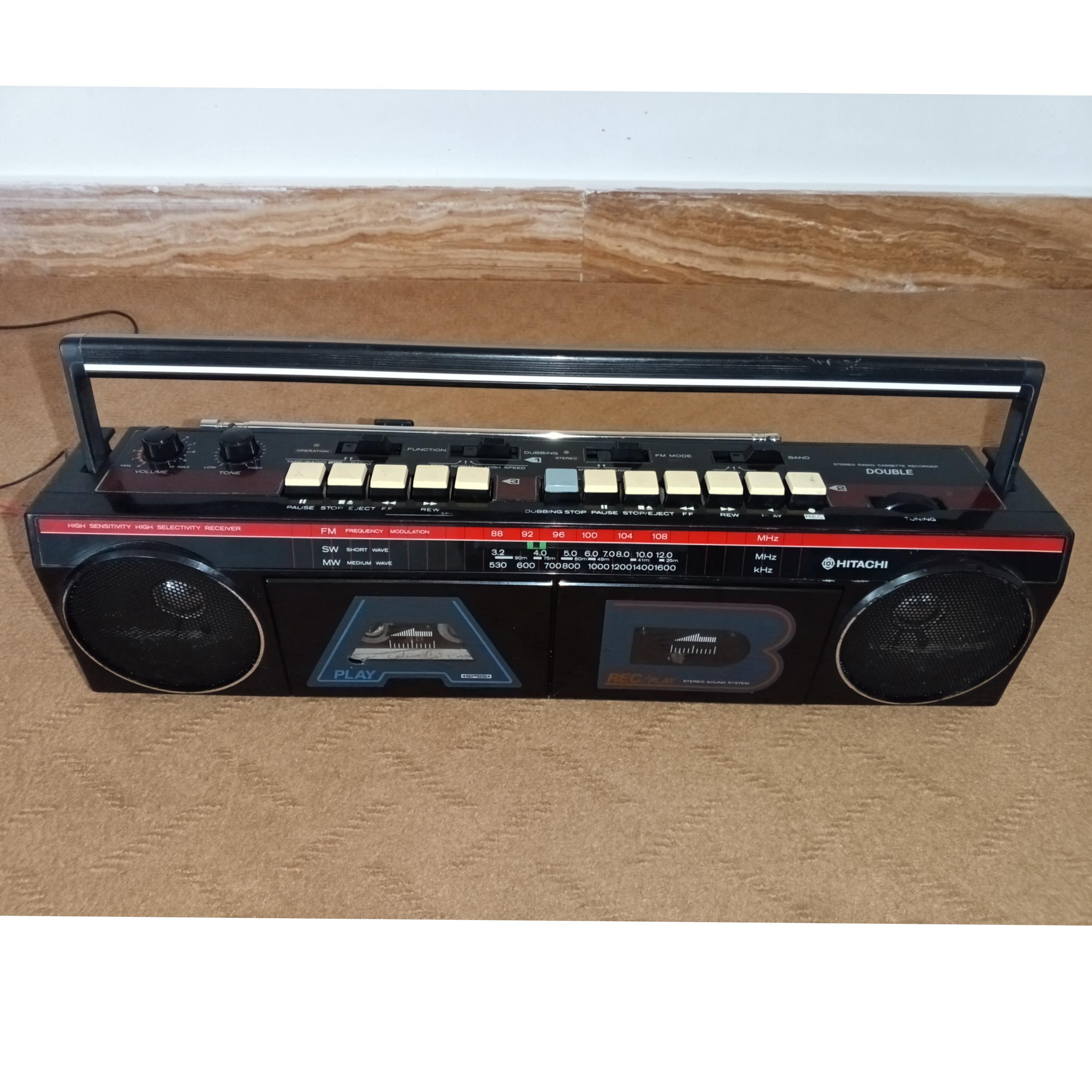 رادیو ضبط هیتاچی رادیو ضبط W110W توضیح مهم دارد