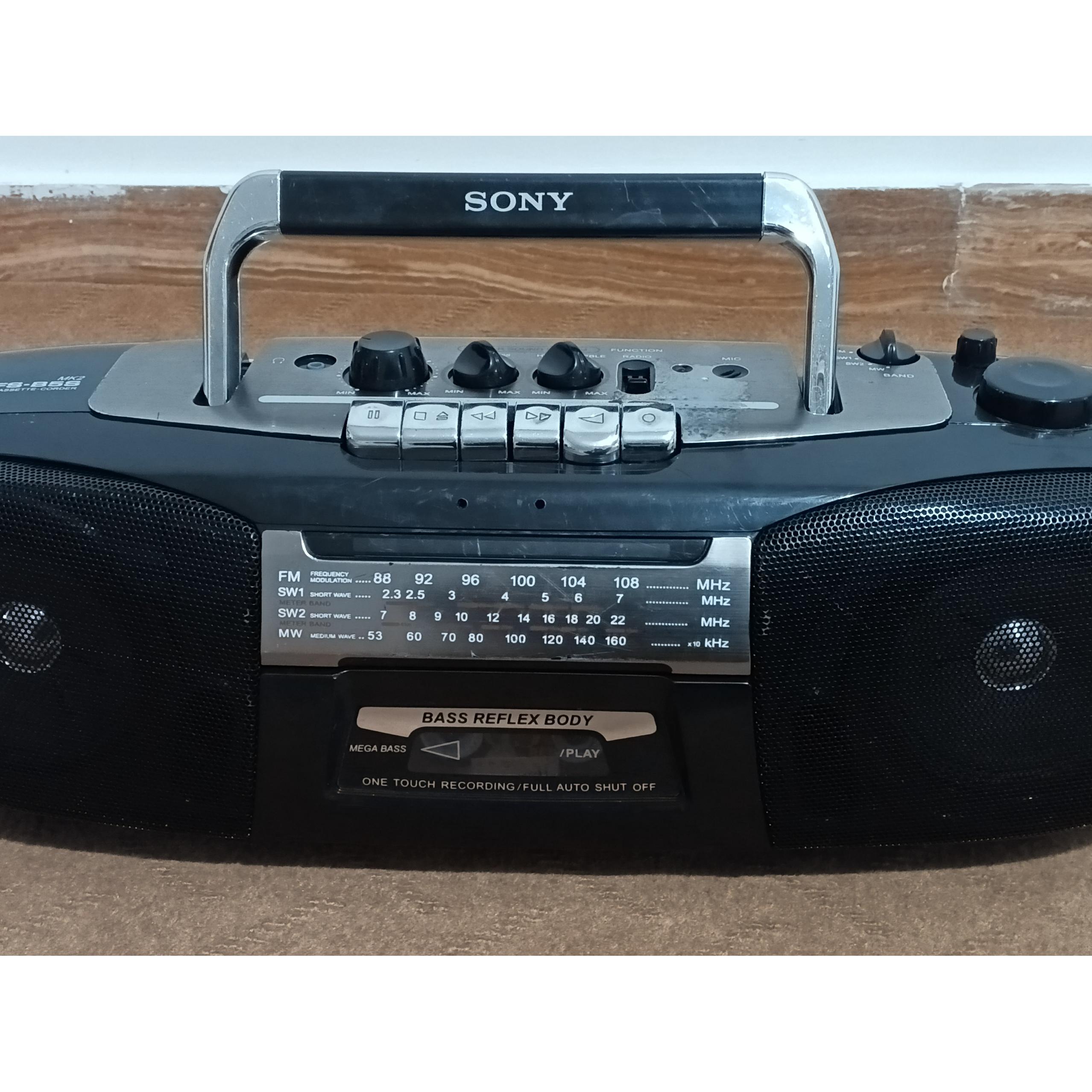 رادیو ضبط سونی مدل CFS-B5S ، توضیح مهم دارد