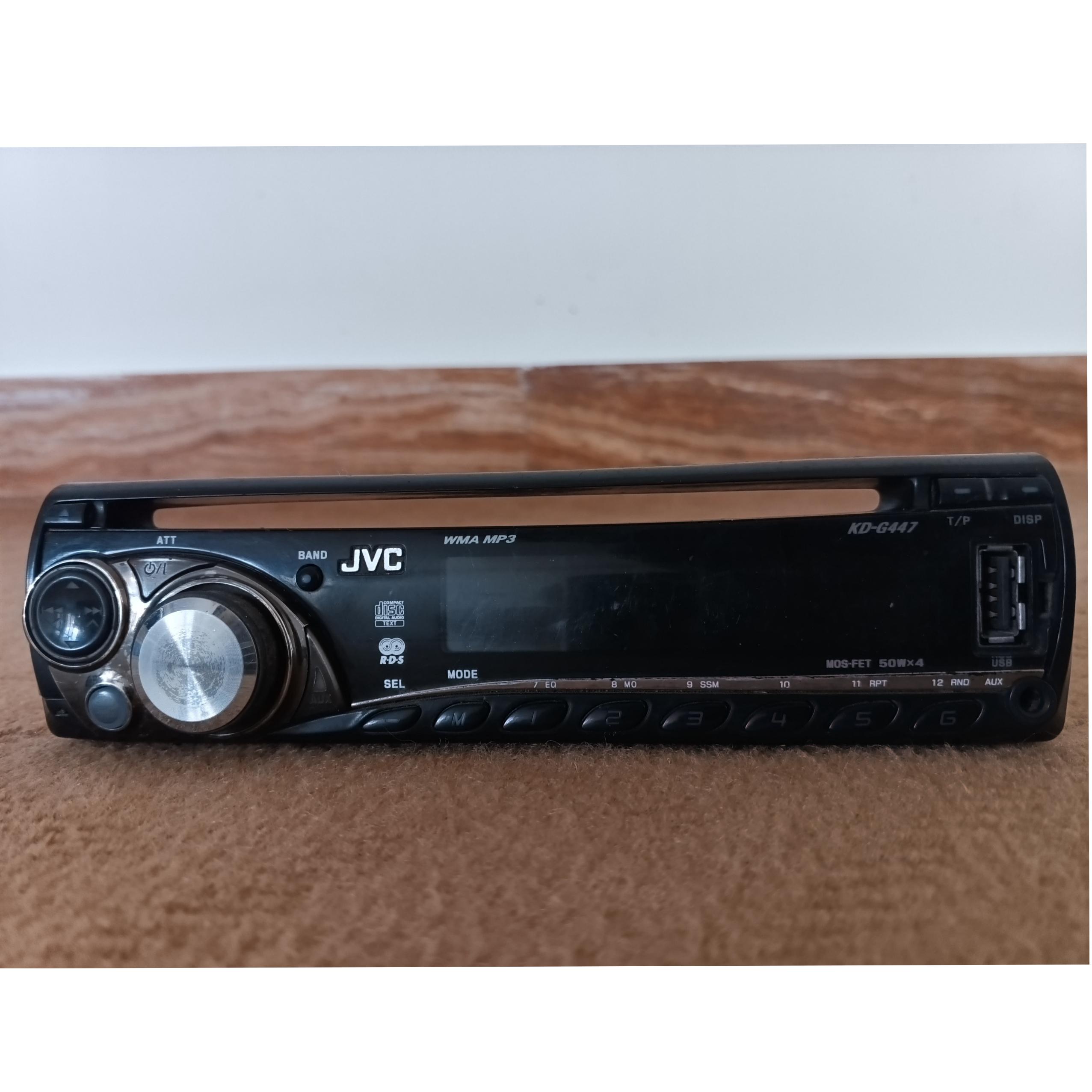 پنل پخش جی وی سی مدل KD-G447 ، پنل ضبط