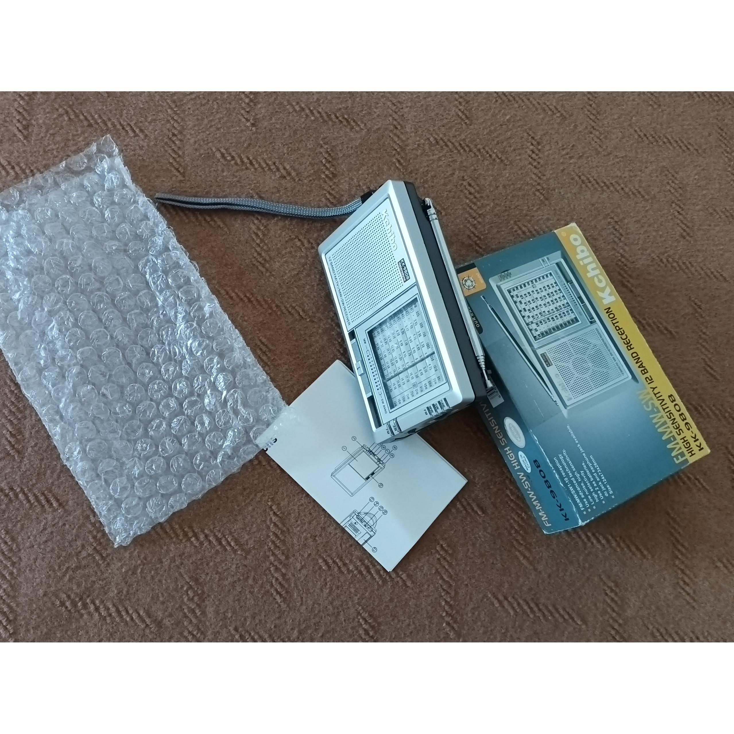 رادیو کاچیبو ، رادیو جیبی 12 موج ، توضیح دارد