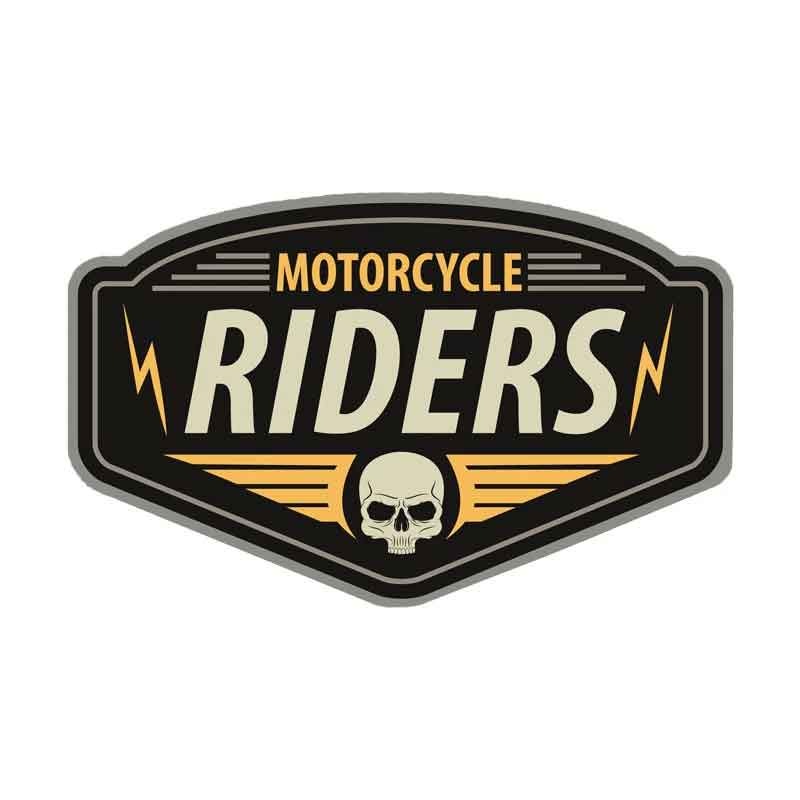 برچسب موتور سیکلت طرح riders کد sm0061