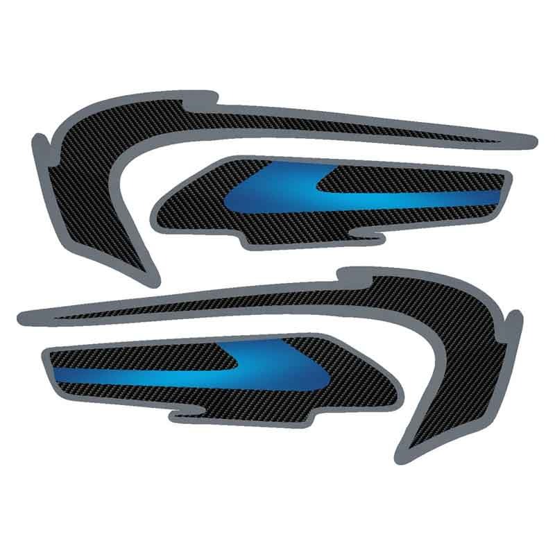برچسب موتورسیکلت طرح کربن کد Bm005b