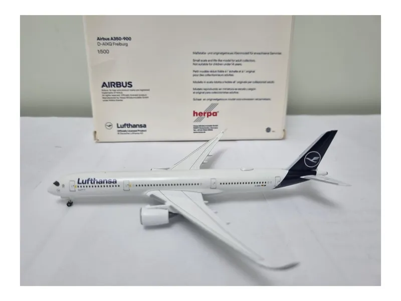 ماکت هواپیما ایرباس 350 lufthansa مقیاس 1 500