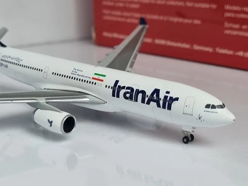 ماکت هواپیما ایرباس 330 ایران ایر Herpa